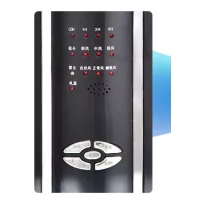 Ventilator cu umidificator 75W cu 3 viteze diametru 43 cm rezervor apa 3.2 litri oscilatie timer ultrasunete