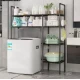 Raft de depozitare pentru masina de spalat si toaleta multifunctional cu 5 straturi 138x106x25