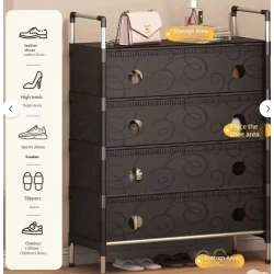 UB Dulap multifunctional pentru depozitarea pantofilor 5 rafturi 101x30x60