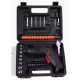 Trusa Mini autofiletanta 46 accesorii 3.6V 2 pozitii de insurubare