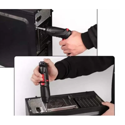 Trusa Mini autofiletanta 46 accesorii 3.6V 2 pozitii de insurubare