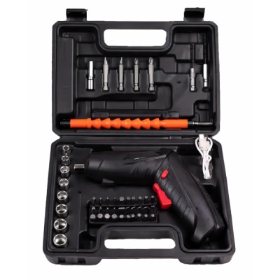 Trusa Mini autofiletanta 46 accesorii 3.6V 2 pozitii de insurubare