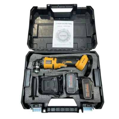 Polizor unghiular cu acumulator 2 acumulatori 48V de 8500 RPM disc 125 mm design ergonomic