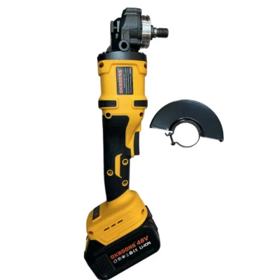 Polizor unghiular cu acumulator 2 acumulatori 48V de 8500 RPM disc 125 mm design ergonomic