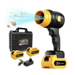 Suflanta aer portabila cu 2 acumulatori 48V de 34000 RPM uscare masina suflat frunze