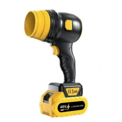 Suflanta aer portabila cu 2 acumulatori 48V de 34000 RPM uscare masina suflat frunze