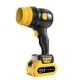 Suflanta aer portabila cu 2 acumulatori 48V de 34000 RPM uscare masina suflat frunze