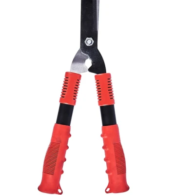 Foarfeca manuala pentru tuns gard viu manere ergonomice