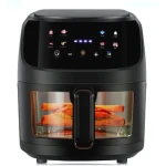 Friteuza cu aer cald tip Air Fryer capacitate mare 8 litri putere 2400W afisaj digital
