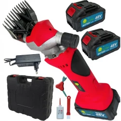 Trusa Masina de tuns oi cu 2 acumulatori 48V de 6000 mAh accesorii incluse MX841