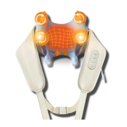 Aparat masaj cervical pentru relaxare musculara care Imita masajul uman functie incalzire