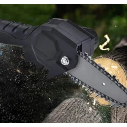 Mini Drujba electrica 6 inch cu acumulator 48V pentru taiere precisa si rapida