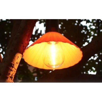 Lampa de camping suspendata pentru exterior multifunctionala reincarcabila bec incandescent