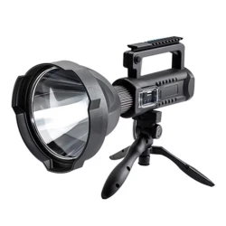 Lanterna LED cu reflector si trepied L 835 negru