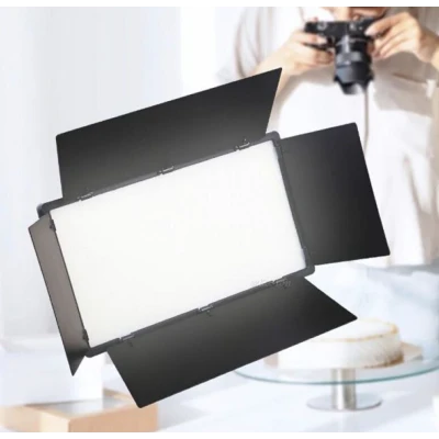 Lampa LED foto/video profesionala cu 3 moduri de lumina PATRATA 17 inch