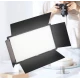 Lampa LED foto/video profesionala cu 3 moduri de lumina PATRATA 17 inch