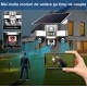 Camera de supraveghere tripla cu panou solar SIM 4G 18MP Full HD 3 zone supravegheate simultan Vedere nocturna