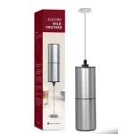 Spumator lapte electric portabil tip mixer cafea cappuccino alimentare pe baterii