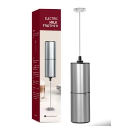 Spumator lapte electric portabil tip mixer cafea cappuccino alimentare pe baterii