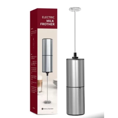 Spumator lapte electric portabil tip mixer cafea cappuccino alimentare pe baterii