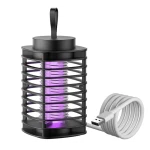 Lampa anti tantari UV electrica capcana insecte cu USB dispozitiv portabil pentru interior si exterior