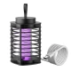 Lampa anti tantari UV electrica capcana insecte cu USB dispozitiv portabil pentru interior si exterior