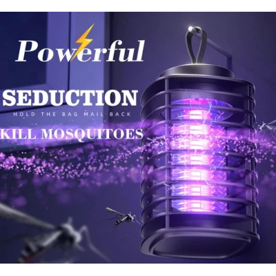 Lampa anti tantari UV electrica capcana insecte cu USB dispozitiv portabil pentru interior si exterior
