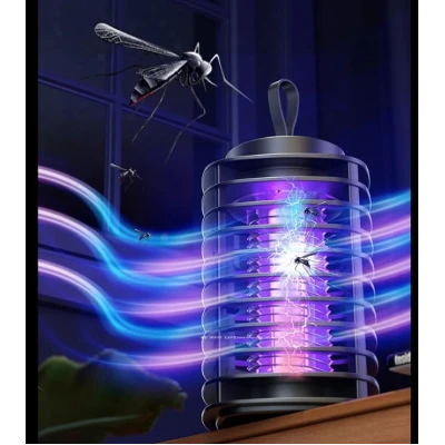Lampa anti tantari UV electrica capcana insecte cu USB dispozitiv portabil pentru interior si exterior