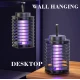 Lampa anti tantari UV electrica capcana insecte cu USB dispozitiv portabil pentru interior si exterior