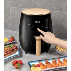Friteuza cu aer cald Air Fryer 2400W capacitate 6L  afisaj digital LCD Touch control