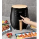 Friteuza cu aer cald Air Fryer 2400W capacitate 6L  afisaj digital LCD Touch control
