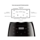 Friteuza cu aer cald Air Fryer 2400W capacitate 6L  afisaj digital LCD Touch control