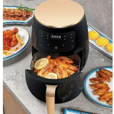 Friteuza cu aer cald Air Fryer 2400W capacitate 6L  afisaj digital LCD Touch control