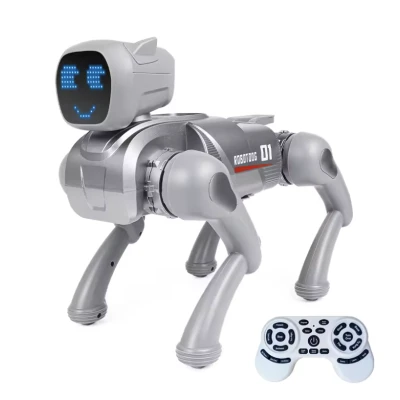Robot Dog inteligent 01 tip Jucarie Interactiva cu control si recunoastere Vocala