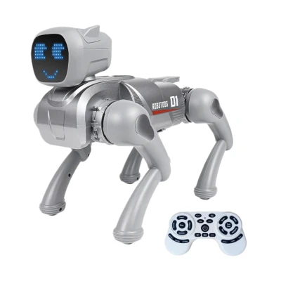 Robot Dog inteligent 01 tip Jucarie Interactiva cu control si recunoastere Vocala