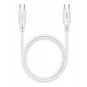 Cablu de date/incarcare tip C la tip C putere 60W lungime 1metru Q SJ49D