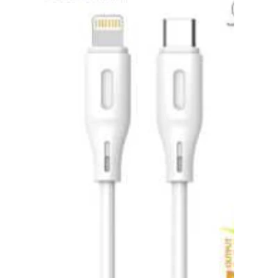 Cablu de date/incarcare USB C la Lightning putere 27W lungime 1metru Q SJ49C