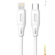 Cablu de date/incarcare USB C la Lightning putere 27W lungime 1metru Q SJ49C