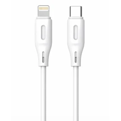 Cablu de date/incarcare USB C la Lightning putere 27W lungime 1metru Q SJ49C