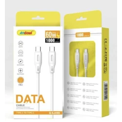 Cablu de date/incarcare tip C la tip C putere 60W lungime 1metru Q SJ49D