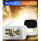 Baby Monitor Video 4.5 inch Q A009 Andowl Camera Supraveghere Bebelusi cu ecran HD si functii smart