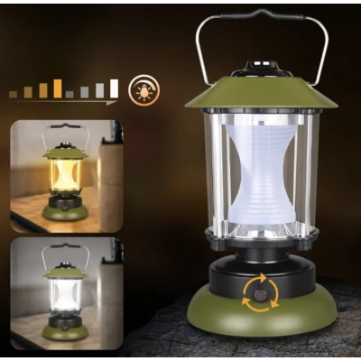 Lampa camping tip felinar LED ZD261 USB cu 3 moduri iluminare