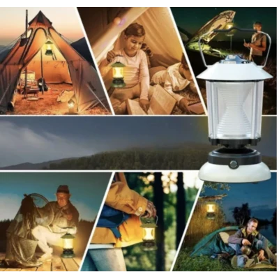 Lampa camping tip felinar LED ZD261 USB cu 3 moduri iluminare