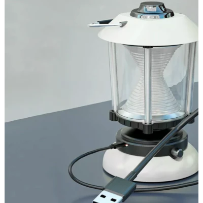 Lampa camping tip felinar LED ZD261 USB cu 3 moduri iluminare