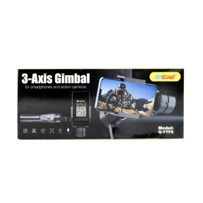 Stabilizator pe 3 Axe Gimbal Andowl Q YTF6 Mobil si o durata de viata a bateriei de 6 ore