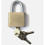 Lacat de securitate AWARE 70 mm din otel calit cu 3 chei protectie maxima