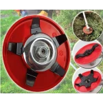 Disc motocoasa 5 lame protectie pentru sapat plivit tuns iarba diametru gaura ax 25mm