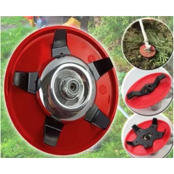 Disc motocoasa 5 lame protectie pentru sapat plivit tuns iarba diametru gaura ax 25mm