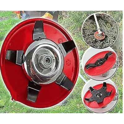 Disc motocoasa 5 lame protectie pentru sapat plivit tuns iarba diametru gaura ax 25mm