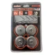 Set 4 carlige magnetice HORUSDY 35 mm 8 lbs suport metalic cu prindere puternica